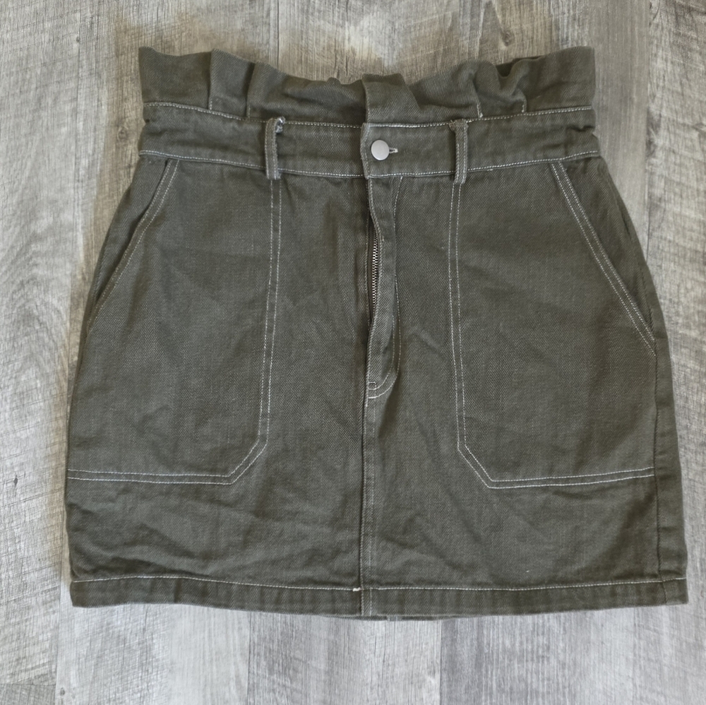 Stylish Gray Women's Skirt